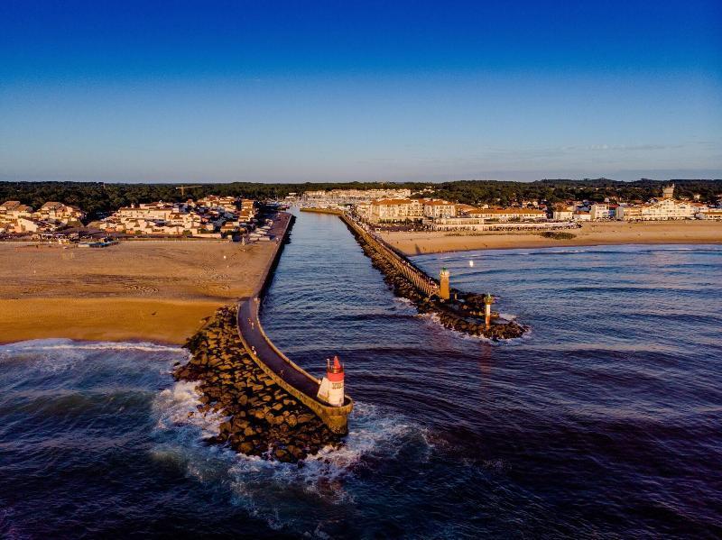 Hotel La Baine Capbreton Exteriör bild