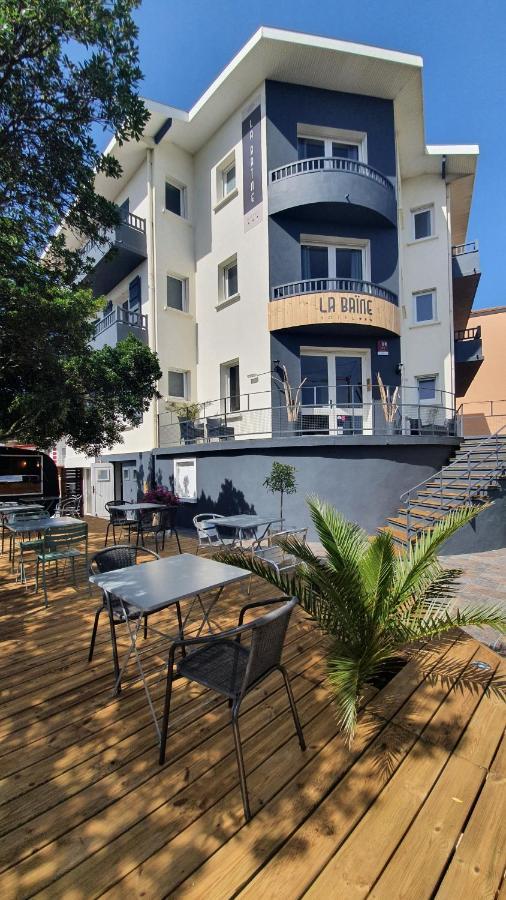 Hotel La Baine Capbreton Exteriör bild